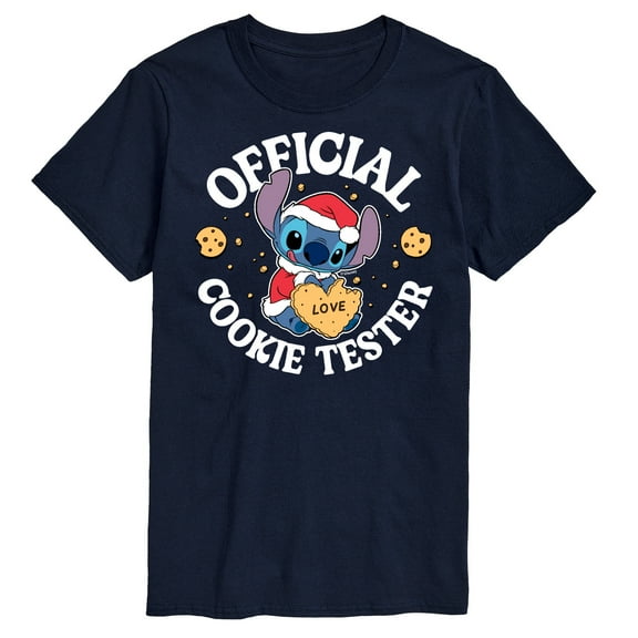 Lilo & Stitch - Official Cookie Tester - Men's Short Sleeve Graphic T-Shirt
