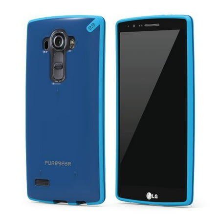Pure Gear Slim Shell Protecive Cell Phone Case - Blue - LG (Best Camera App For Lg G4)