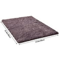 thumbnail image 3 of 4Th Of July Outdoor Mat,Soft Fluffy Area Rug Modern Shaggy Rugs For Bedroom Kids Room Nursery Floor Carpets 2'x 3' Gray Purple, 3 of 4