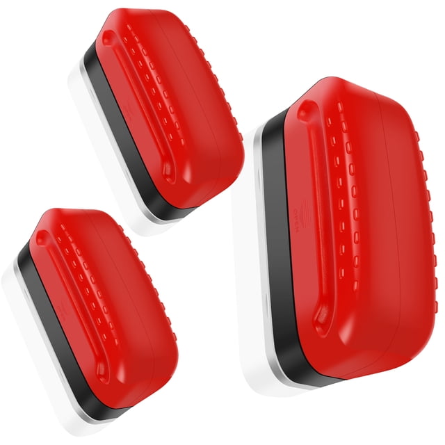 Grusce 3Pcs Automotive Oil Film Cleaning Brush Effective Glass Cleaning Board Portable Glass Oil Film Remover Multipurpose Car Windshield Oil Film Cleaner for Car Windshield