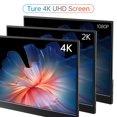 thumbnail image 4 of Monitor portátil MNN 4K 15.6" 3840x2160 UHD USB-C HDMI, 4 of 7