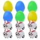 thumbnail image 2 of Juguetes de piscina, juguetes para bebés, juguetes para niños pequeños, huevos de Pascua, 12 piezas, mini peluches, coches de conejito, adornos, decoración, cesta navideña, juguetes de Pascua, decorac, 2 of 6