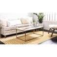 thumbnail image 2 of Unique Loom 3129641 Tapis de Zone, 5 x 8 Pieds, Jaune/beige, 2 of 5