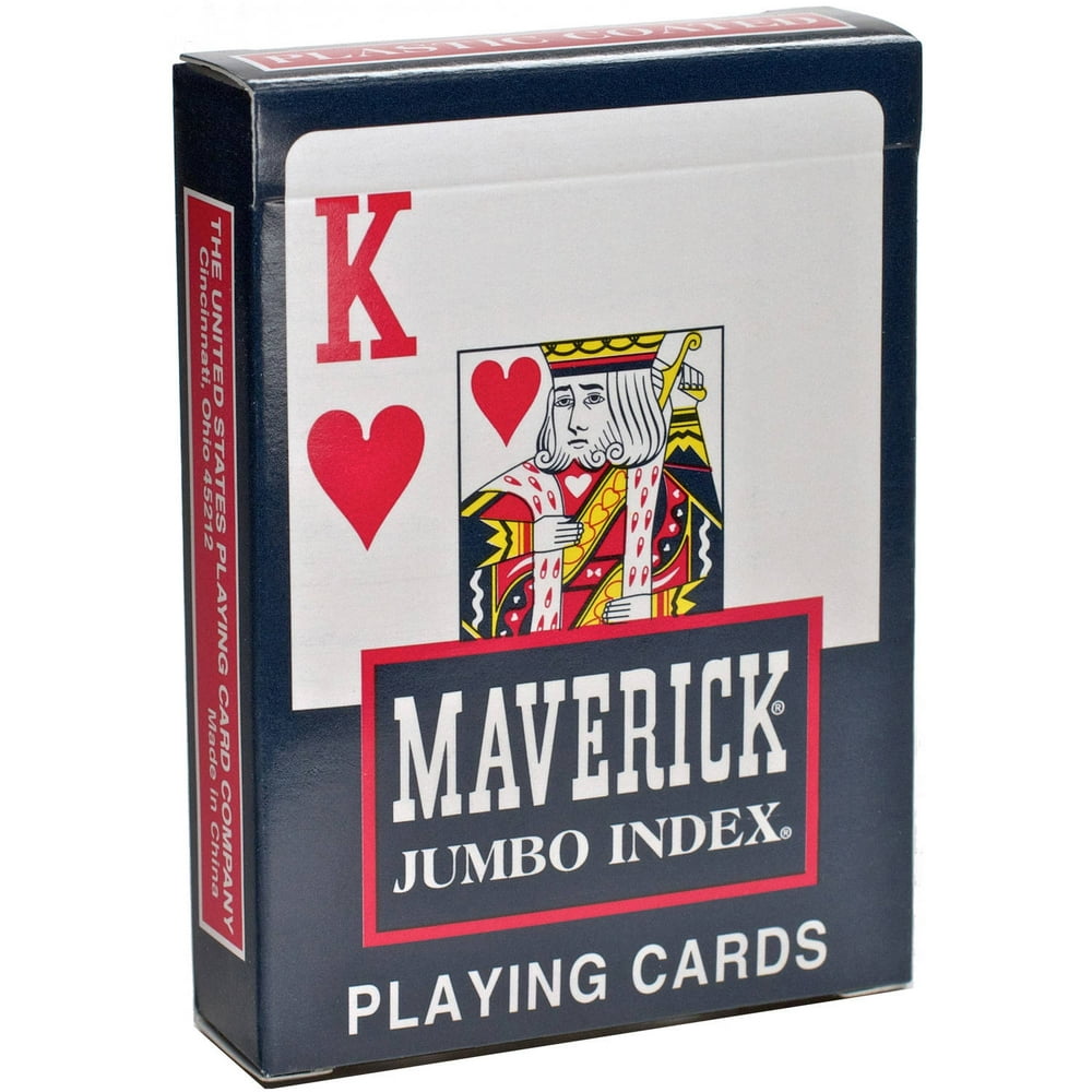 Maverick Jumbo Index Playing Cards