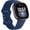 E-for Fitbit Versa 3/Sense, variant on Breathable Sport Watch Band Adjustable Quick-Release Strap Sweatproof Silicone Smartwatch Replacement Wristband for Fitness and Daily Wear