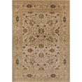 thumbnail image 1 of Ahgly Company Machine Washable Indoor Rectangle Industrial Modern Light Brown Area Rugs, 6' x 9', 1 of 7