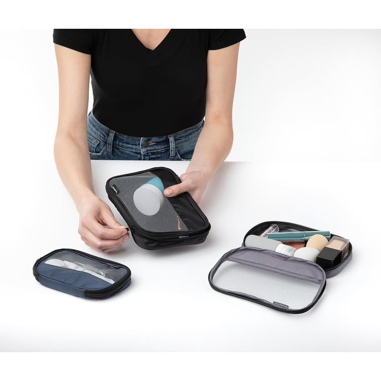 Brookstone Travel 3-Piece Mesh Packing Cube Set photo 7