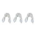 thumbnail image 3 of kurtrusly Faux Col Demi-Blouse Chemise Robe Mode Col Détachable Filles Blanc m m 3Set, 3 of 6