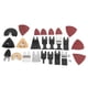 thumbnail image 4 of Kit de 72 hojas de sierra oscilantes Accesorios para múltiples herramientas para cortar mármol y baldosas, 4 of 9