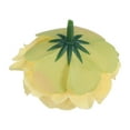 thumbnail image 3 of Uxcell Artificial Flower Head Fake Flowers Heads Bulk Silk Peony Heads Simulation Flower Yellow 15 Pcs, 3 of 6