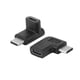 thumbnail image 3 of Ángulo 90 grados USB 3.1 Tipo C Adaptador convertidor USB-C a (C), 3 of 9