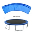 thumbnail image 2 of CreativeArrowy Trampoline Sponge Pad Durable Blue Waterproof Universal Outdoor Shock Absorbent Multisizes Spring Cover, 2 of 8