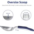 thumbnail image 3 of PEACNNG Cat Litter Scoop  Metal  13.8 x 5.3 in  Deep Shovel Poop Sifting with Long Handle  Pooper Lifter Works with All Type of Cat Litter  with Holder, 3 of 6