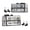 Clear Lens Chrome Housing Clear Reflector, variant on Corner Headlight Bumper Lamp Fit for Gmc C10 C/K Suburban 1994-2000
