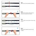 thumbnail image 5 of BTideas Toe Gap Cleaning Brush, 18.82"-25.98" Telescopic Long Handle Foot Brush with Foot File, 5 of 7