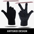 thumbnail image 4 of Toystoory 1 par de guantes cálidos de invierno para ciclismo con pantalla táctil Figer Deportes de nieve negro 23x11cm, 4 of 6
