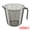 Gray 1000ml, variant on Unique Bargains PS Material Measuring Cup with Clear Marks for Measurement Clear 600ml