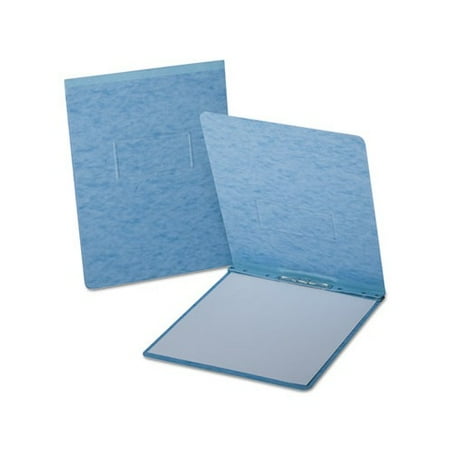 PressGuard Report Cover Prong Clip, Letter, 2" Capacity, Light Blue