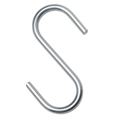 Auveco # 11299 3/16" X 3" S-Hooks Galvanized. Qty 100.