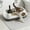 Dark gray_Hot#33771, variant on High-Sided Semi-Enclosed Cat Litter Box with Splash Guard and Scoop, Large Easy-Clean Plastic Pan for Indoor Cats