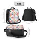 thumbnail image 2 of Disketp Floral Ditsy Bolsa Térmica Estampada para Almuerzo, Lonchera para Hombres y Mujeres Adultos, 2 of 7