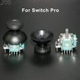 thumbnail image 2 of Replacement 3D Analog Joystick For Switch Pro Controller ThumbStick Grip Caps Rocker CoverRepair Parts Accessories 2PCS Caps, 2 of 6
