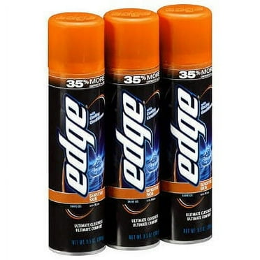 Edge Shave Gel, Sensitive Skin, 9.5 Oz, 3 Ct