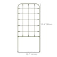thumbnail image 3 of Outsunny 6-Piece Plant Support Set, Trellis for Climbing Plants, 3 of 10