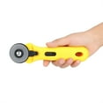 thumbnail image 4 of Cuchillo cortador redondo Lojalitet 45 mm amarillo Ormromra, 4 of 8