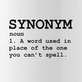thumbnail image 2 of CafePress - Synonym Definition Stainless Water Bottle 1 - Stainless Steel Water Bottle, Sports Bottle, 1.0L, 2 of 5