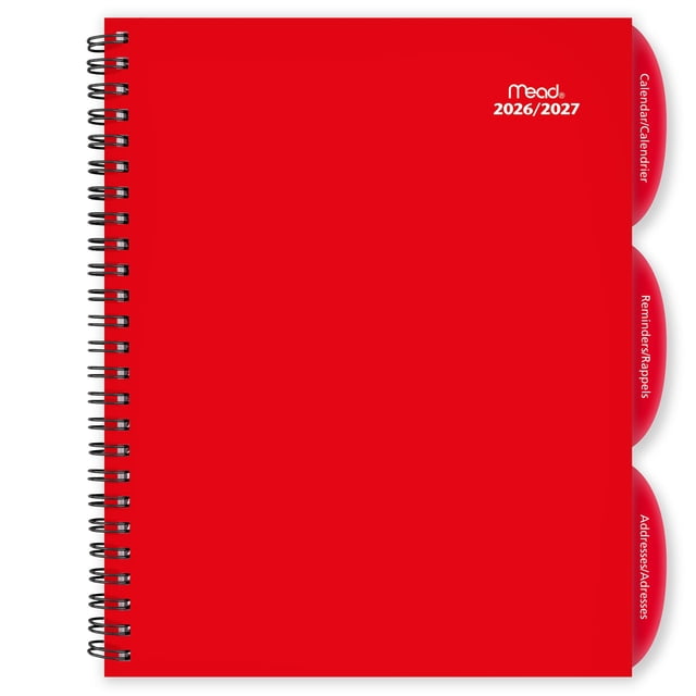 2027 Mead® Large Weekly and Monthly Poly Cover Planner