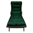 thumbnail image 2 of RSH Décor Indoor Outdoor Tufted Chaise Lounge Chair Cushion, Hunter Green, 2 of 6