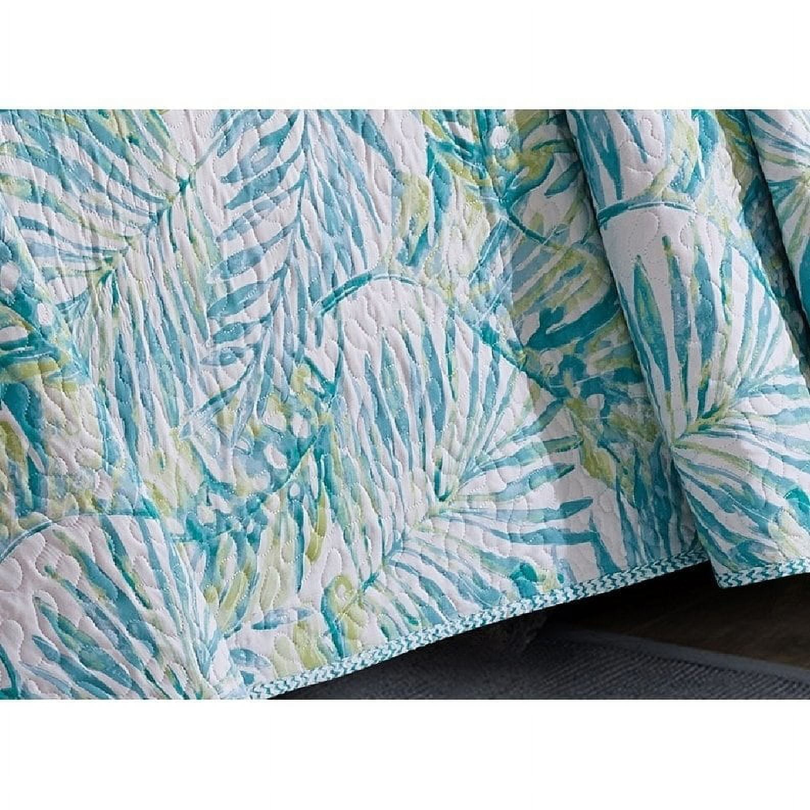 Harper Lane Tropical Vibes 3-piece Reversible Quilt Set King