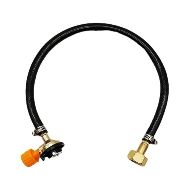 Greeniant Adaptador de recarga de - Fácil de instalar y a prueba de fugas - Adecuado para aplicaciones amplias Manguera de recarga de Kits de desorden para acampar