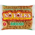 thumbnail image 2 of (6 pack) No Yolks Enriched Egg White Pasta Broad, 12.0 OZ, 2 of 6