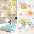 thumbnail image 5 of Event & Party Plastic Pink Blue Yellow White Birthday Party Ball Cake Topper Cake Decor Cake Decorating Supplies Ball Plug-In BLUE 2CM, 5 of 8