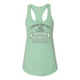 thumbnail image 2 of Wild Bobby, Life Is Better At The Lake, Women Racerback Tank Top, Mint, Small, 2 of 4
