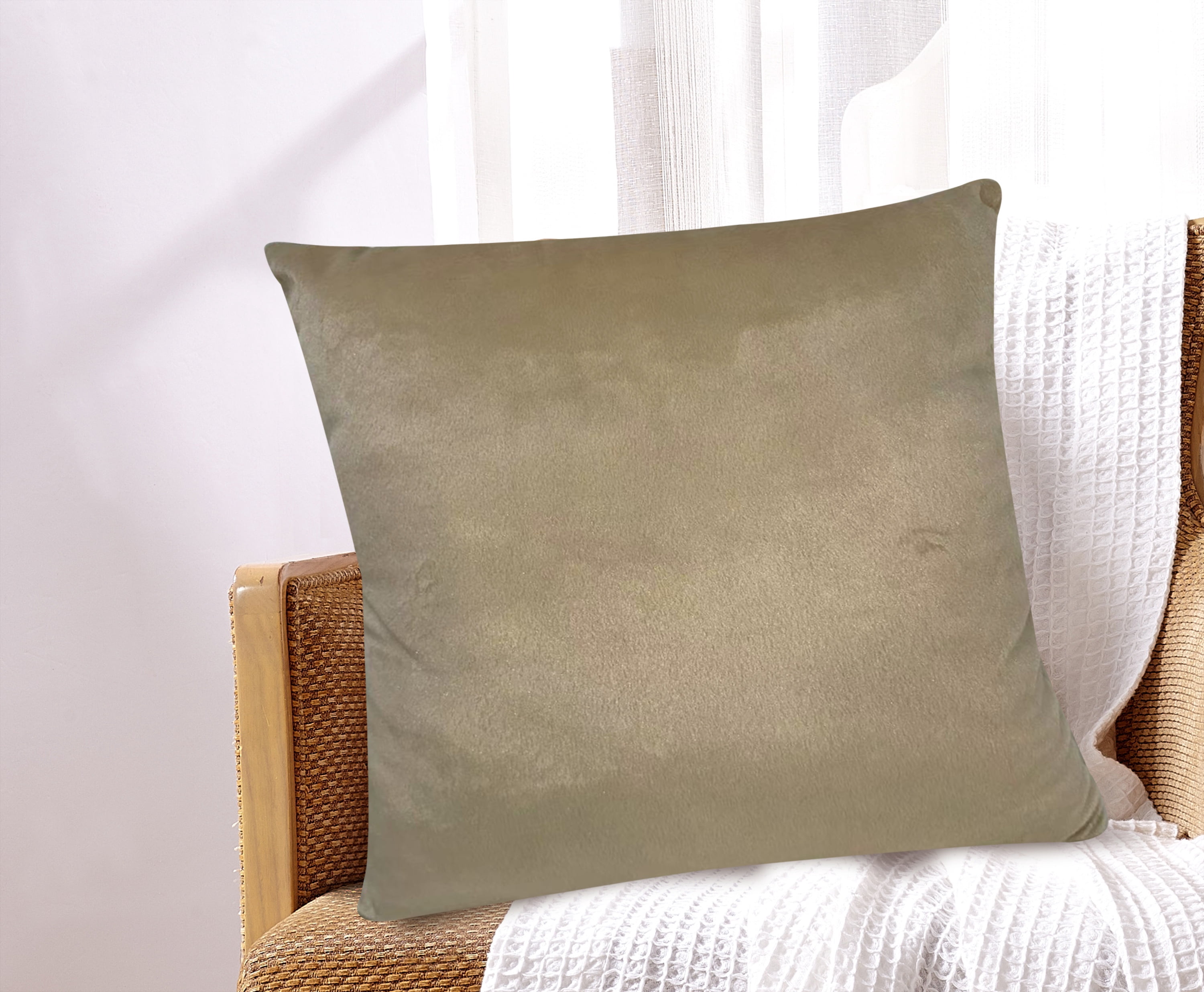 Madison Faux Fur Throw Pillow