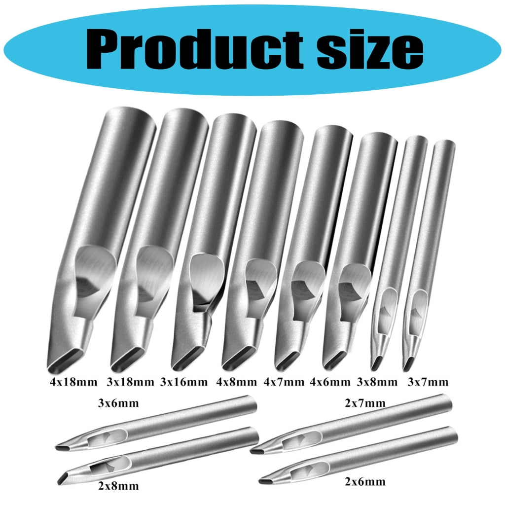 Elliptical Punch Tool for Belts1eatherCraft Steel Construction Simple Press Handle Accurate Hole Making
