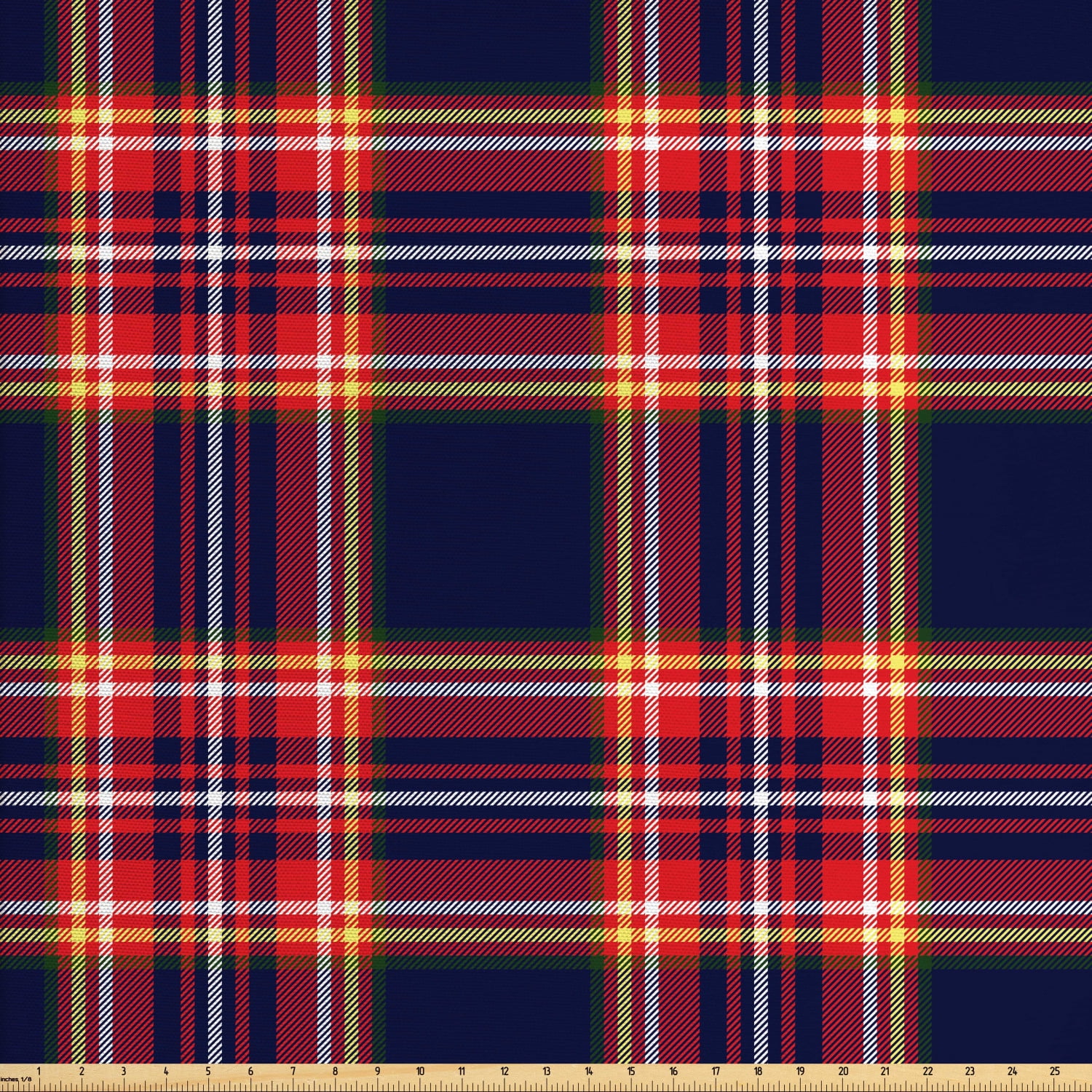 plaid-fabric-by-the-yard-traditional-pattern-from-scotland-vivid-and