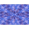 thumbnail image 1 of Ahgly Company Machine Washable Indoor Rectangle Transitional Sky Blue Area Rugs, 6' x 9', 1 of 7