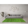 thumbnail image 3 of Ahgly Company Indoor Rectangle Oriental Green Industrial Area Rugs, 2' x 5', 3 of 4