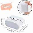 thumbnail image 5 of 12pcs Watch Pillow Inserts 2.8×1.8×1.5" White Watch Display Pillow Lint Cloth Watch Cushion Pad Watch Storage Pillow for Small Business Selling Bracelet Watch Bangle Display Storage diy White, 5 of 9