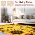 thumbnail image 2 of ODIKA 6'x9' Machine Washable Non-Slip Area Rug, Playful Multicolor Scene High Traffic Rug, Yellow, 12727, 2 of 7