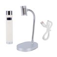 thumbnail image 2 of Luz De Uñas De Mano Con Soporte De Cuello De Cisne, Sensor Automático, Lámpara De Uñas Recargable Inalámbrica Para Salón En Casa, Uso Profesional, Cuero ABS PU, 2 of 7