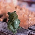thumbnail image 6 of IPEWLEX Ceramic Frog Statue - Garden Decoration, Courtyard Ornament, Cute Pottery Décor for Indoor and Outdoor Spaces, 6 of 6