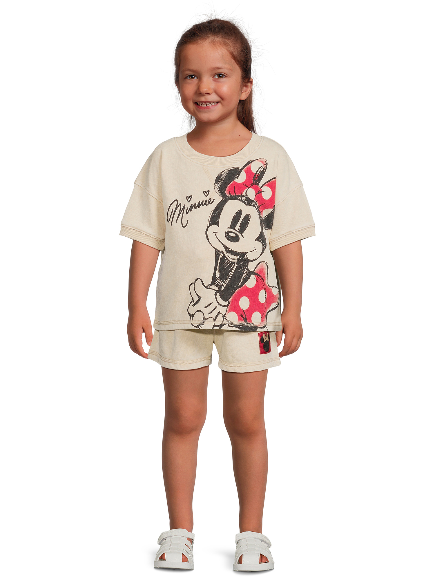 Minnie Mouse Toddler Girls Tee and Shorts Set, 2-Piece, Sizes 12M-5T - image 2 of 11
