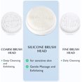 thumbnail image 5 of Facial Cleansing Brush,Electric Face Scrubber with 3 Brush Heads for Cleansing and Exfoliating,3 in 1 Waterproof Rechargeable Face Cleansing Brush for Dry Oily Sensitive Skin, 5 of 9
