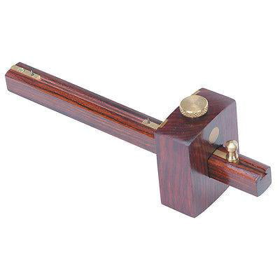 WOODEN BRASS WOOD MORTISE MORTISING GAUGE MORTICE GAGE MARKING TOOL TENON MARKER 