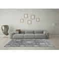 thumbnail image 3 of Ahgly Company Indoor Rectangle Abstract Gray Modern Area Rugs, 5' x 7', 3 of 4